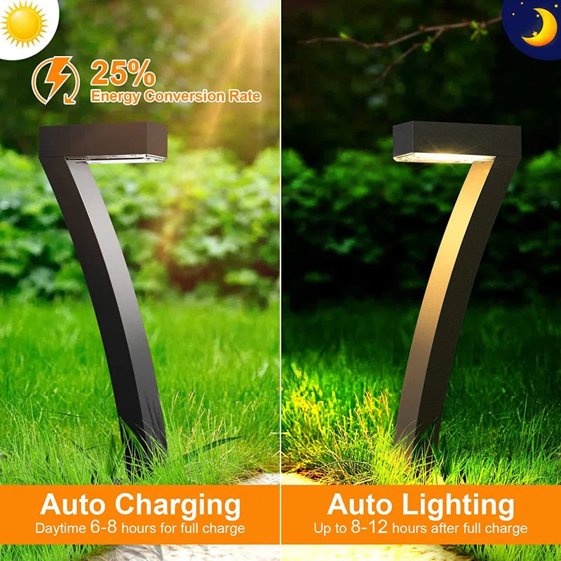 Solar Powered LED Pathway Light