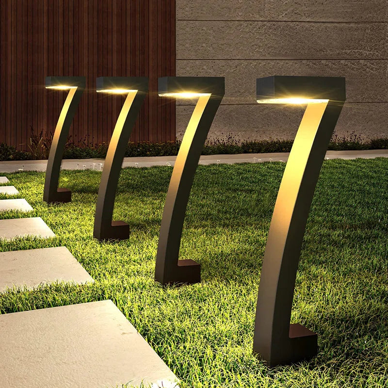 Solar Powered LED Pathway Light