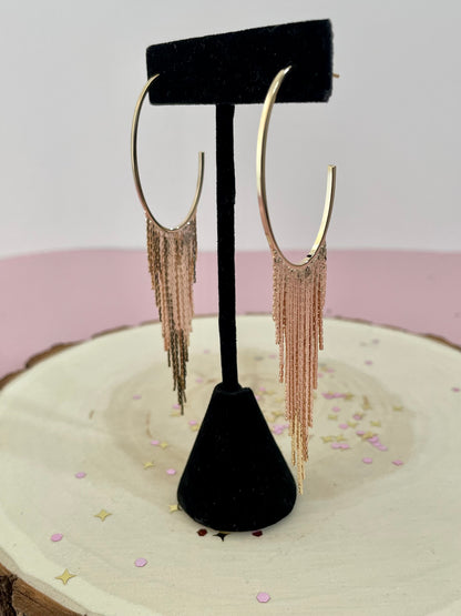 The Waterfall Earrings Gold Filled