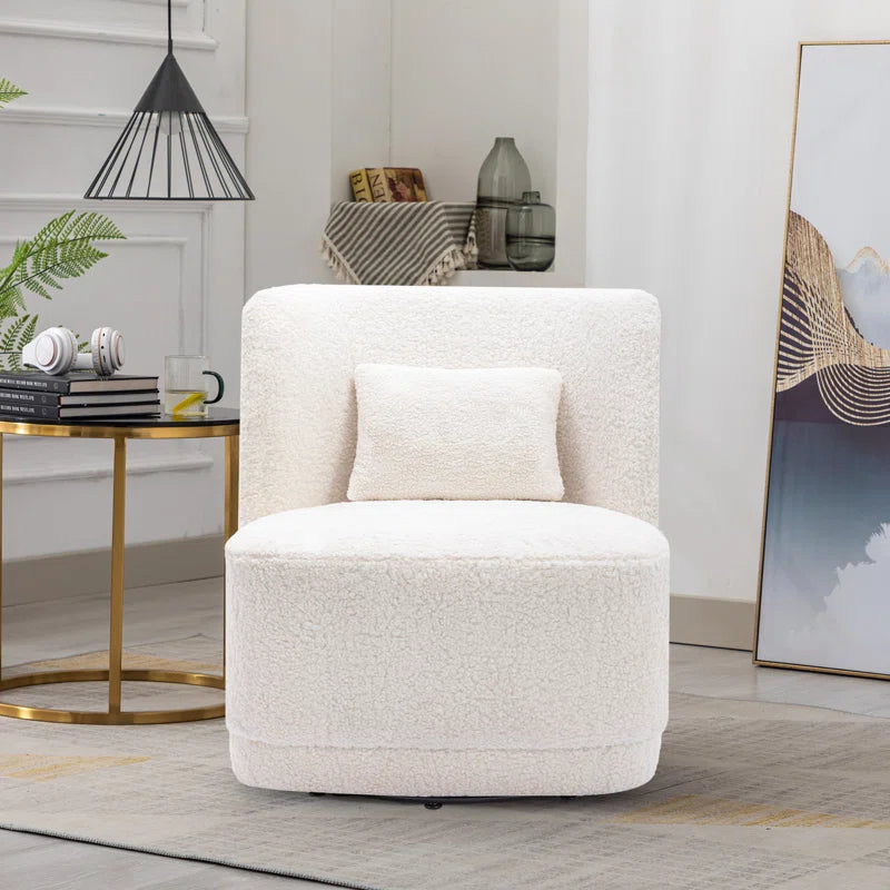 Swivel Barrel Accent Chair